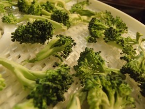 Dehydrating broccoli